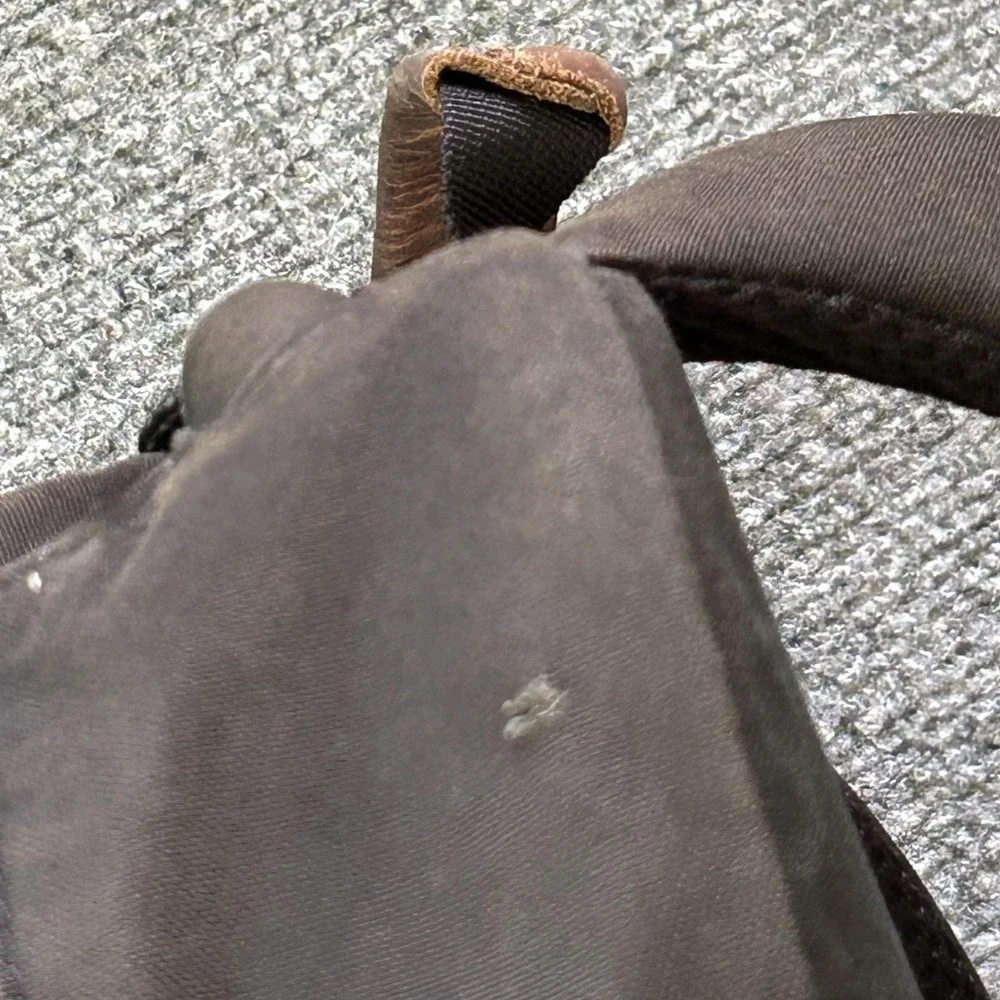 Fjallraven Backpack Black G-1000 Laptop Compartment Travel Daypack Mens